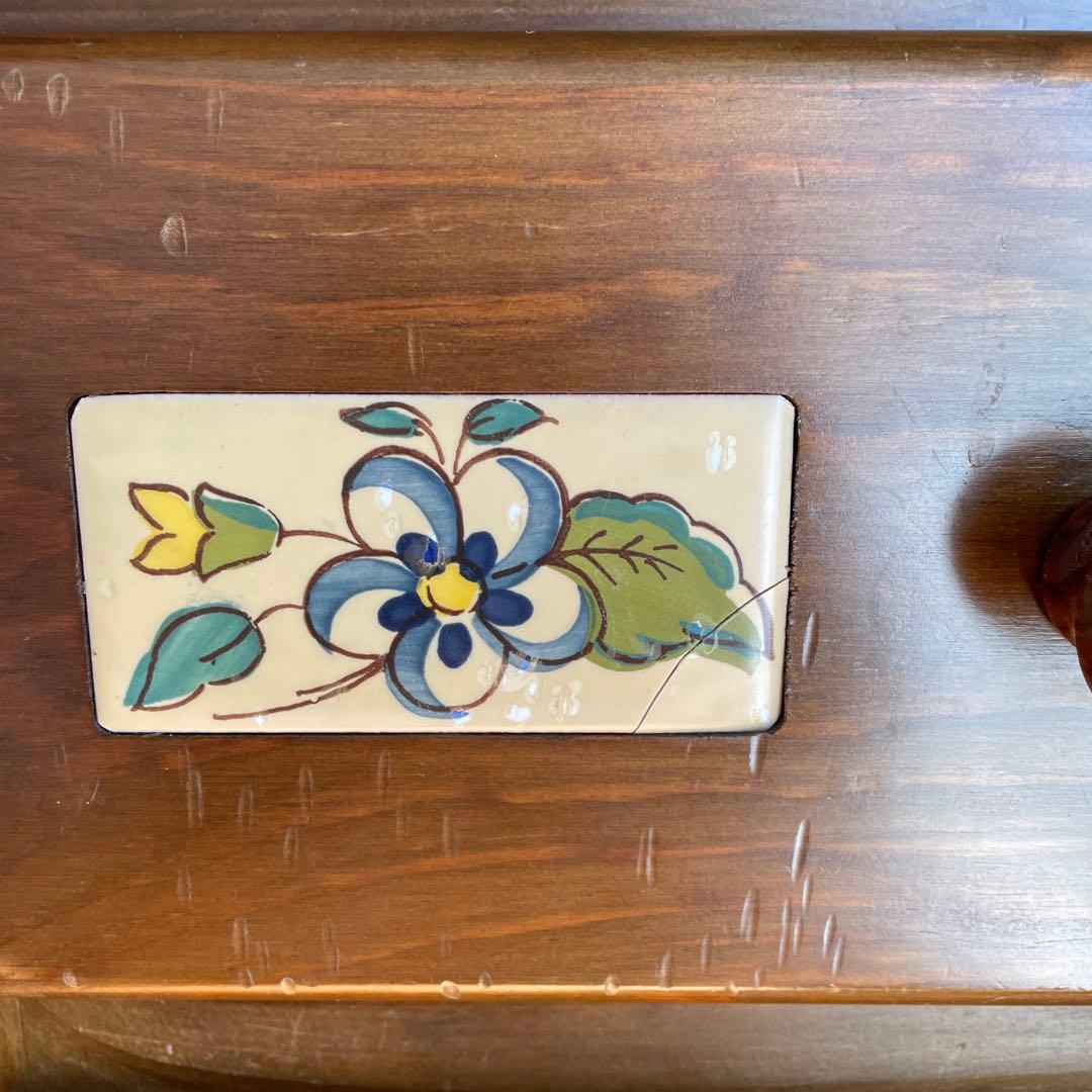 スペイン製木製キャビネット(送料8600円込)⭐️4日まで出品⭐️