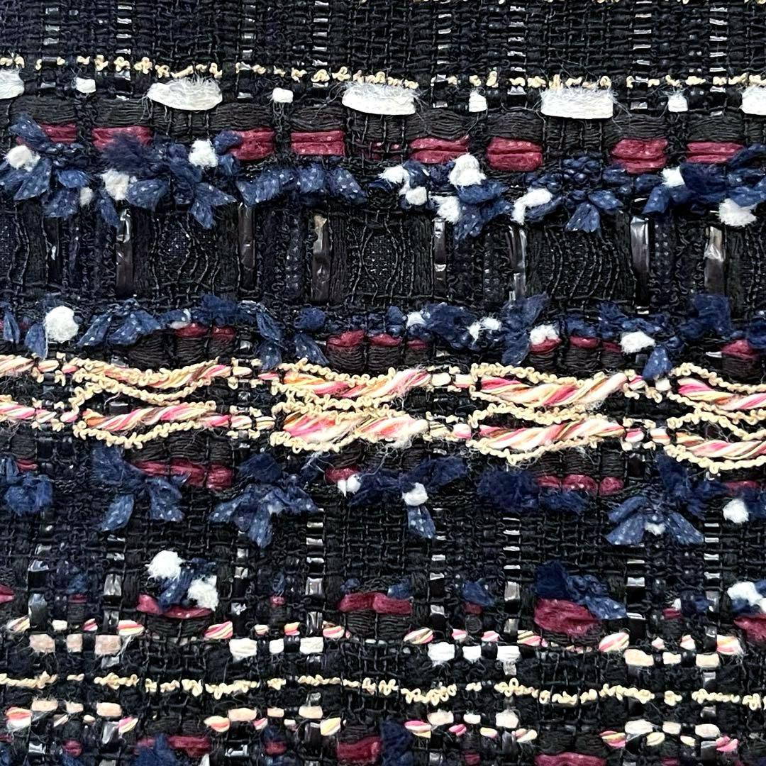 極美品☆Rene ルネ　マリアケント　ミックスツイードワンピース　34