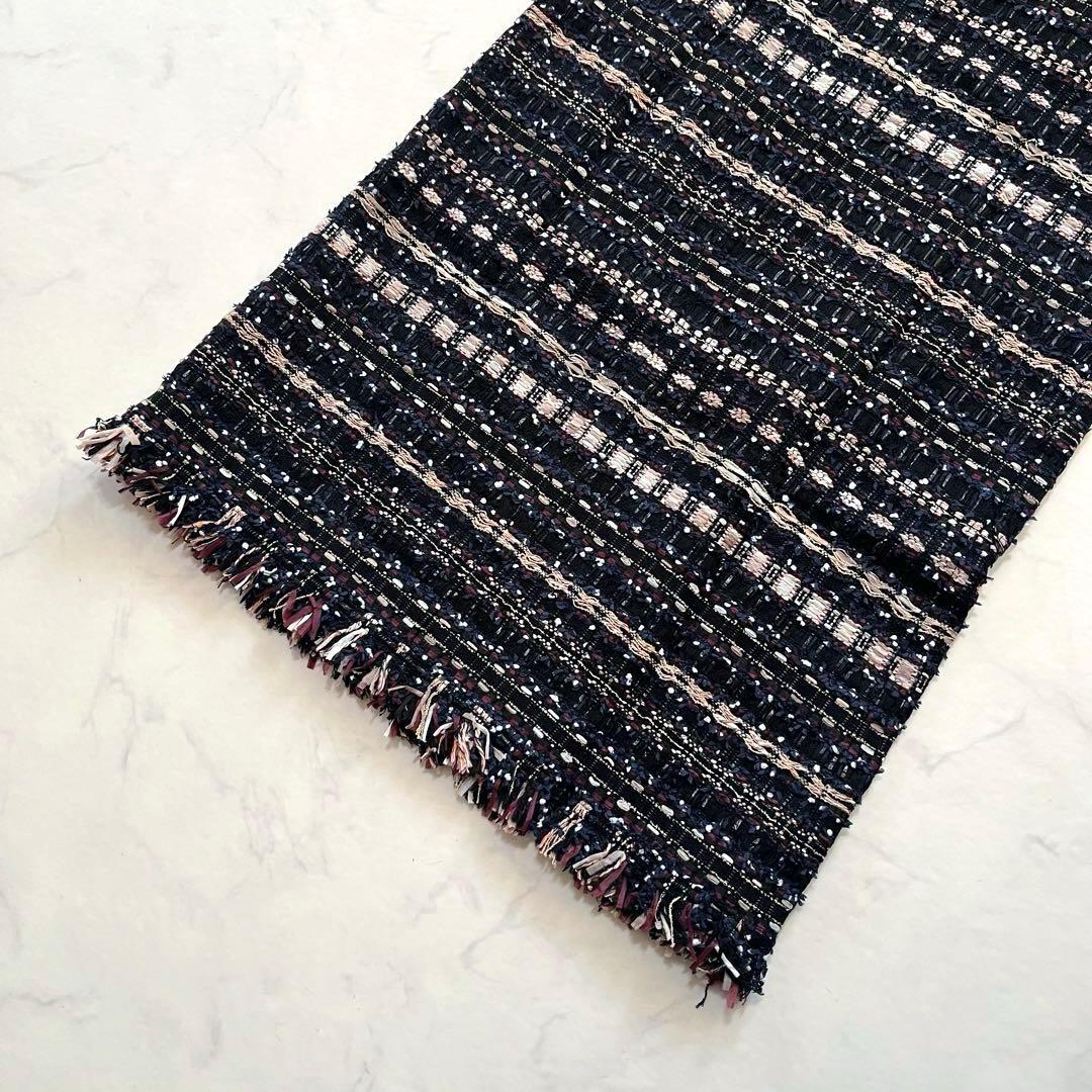 極美品☆Rene ルネ　マリアケント　ミックスツイードワンピース　34