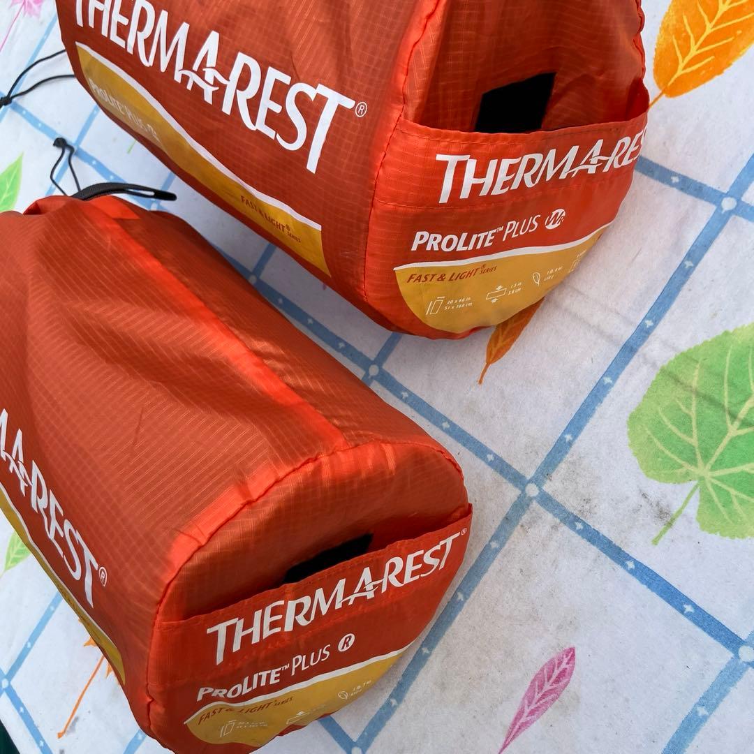 【THERMAREST PROLITE PLUS R　＆　Wr　2個セット】
