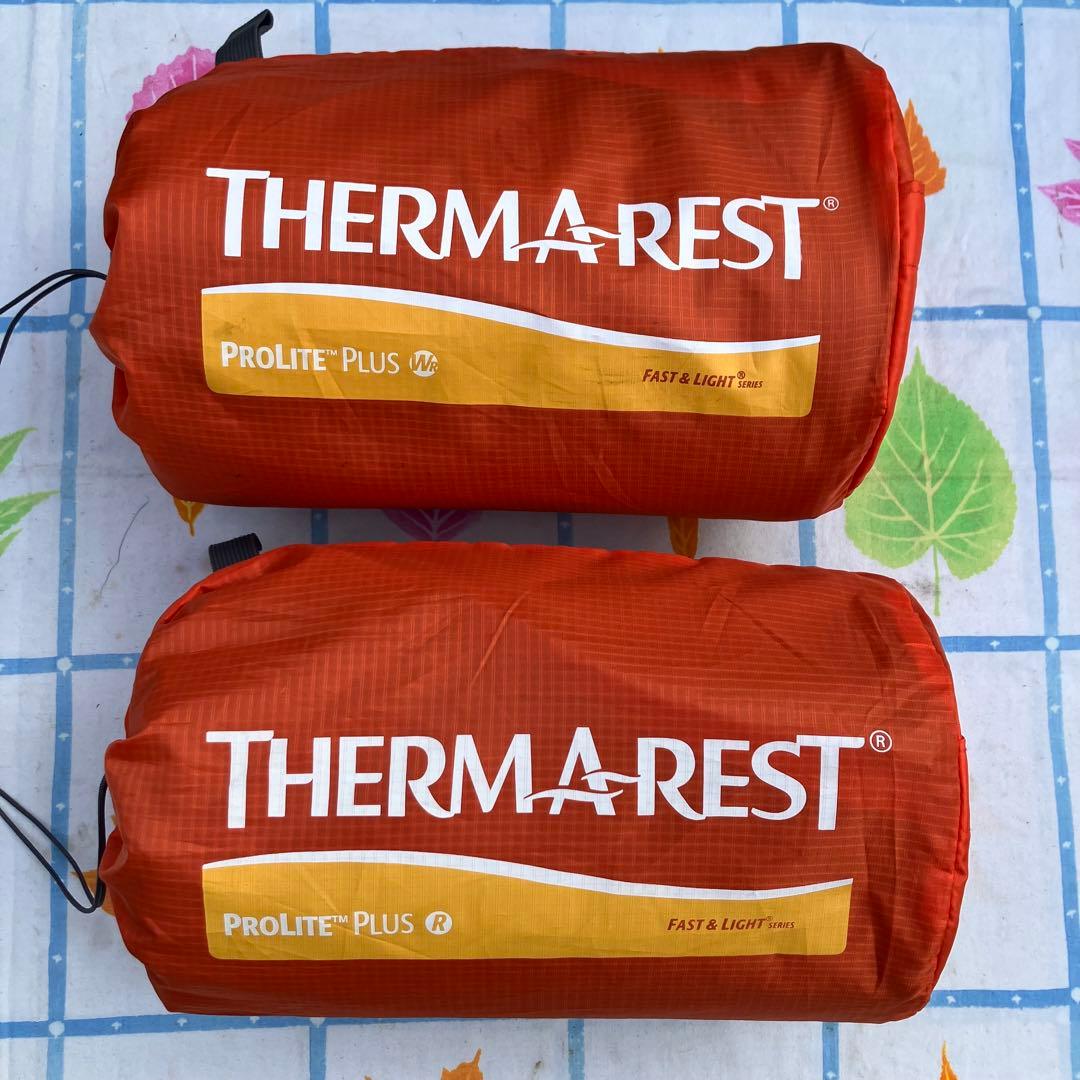 【THERMAREST PROLITE PLUS R　＆　Wr　2個セット】