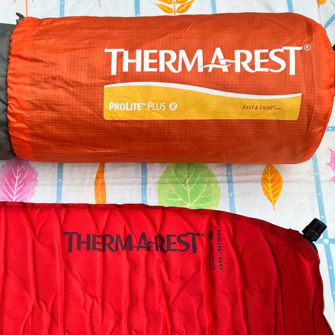 【THERMAREST PROLITE PLUS R　＆　Wr　2個セット】