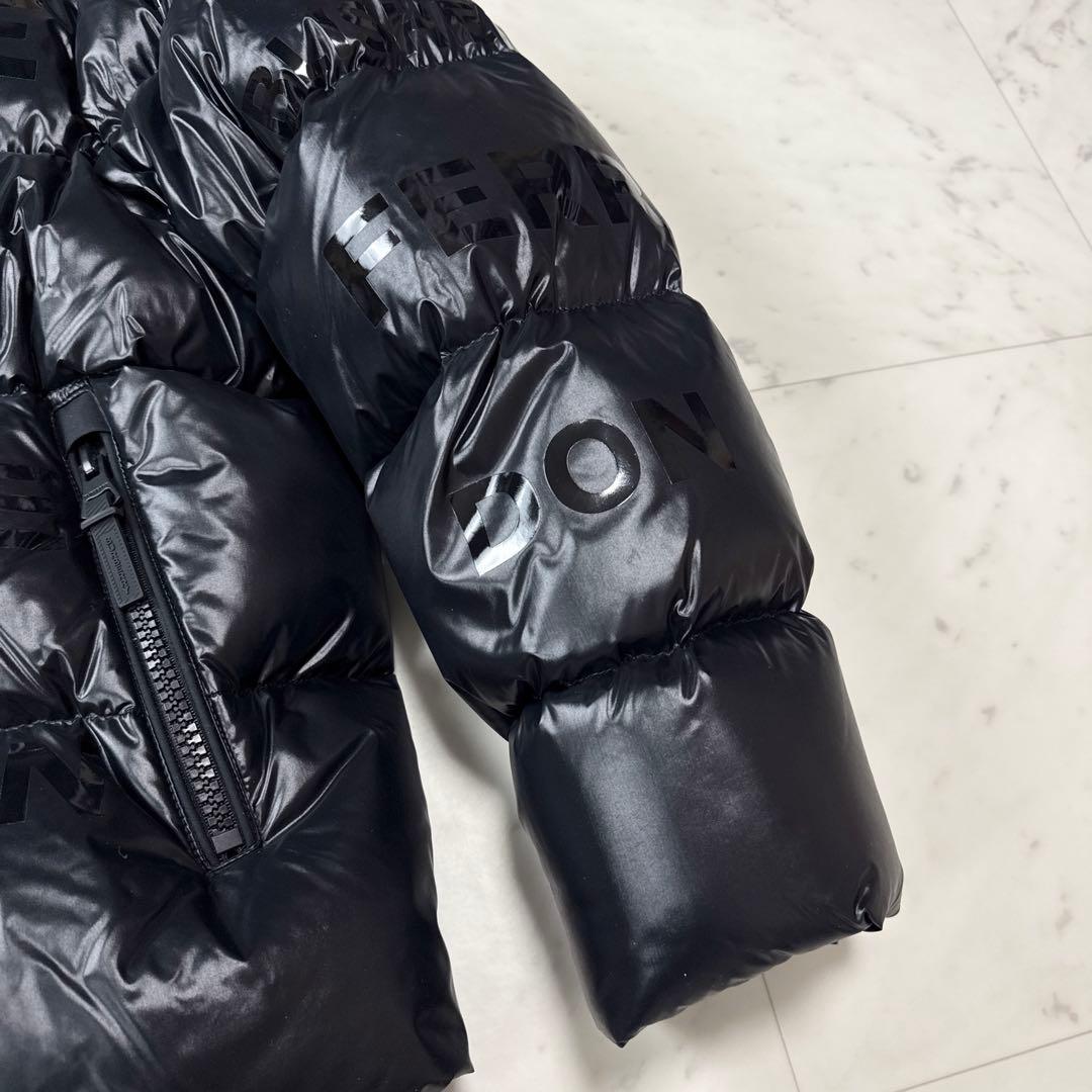 美品 バーバリー 現行 ダウンジャケット ホースフェリー ブラック Lサイズ