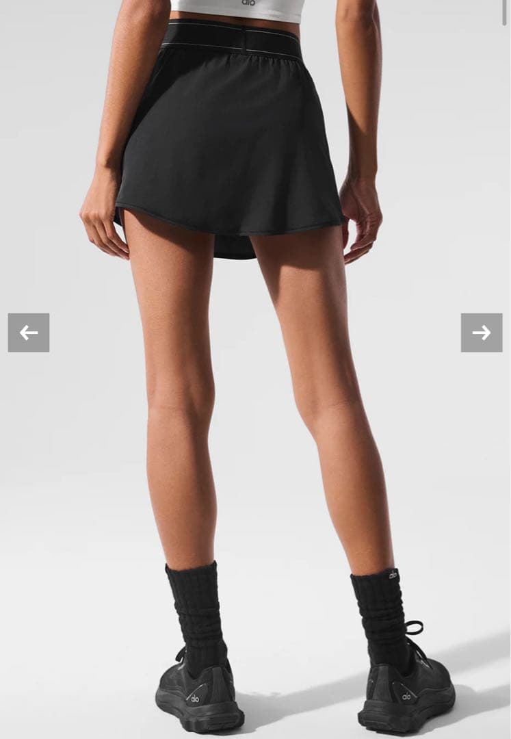 alo アロウ Match Point テニススカート スカート 新品