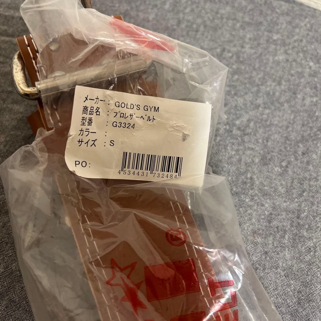 GOLD'S GYM プロサポートベルト Sサイズ