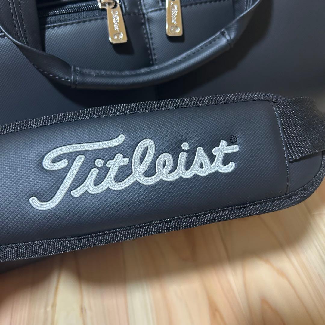 【極美品】Titleist ブラック ボストンバッグ