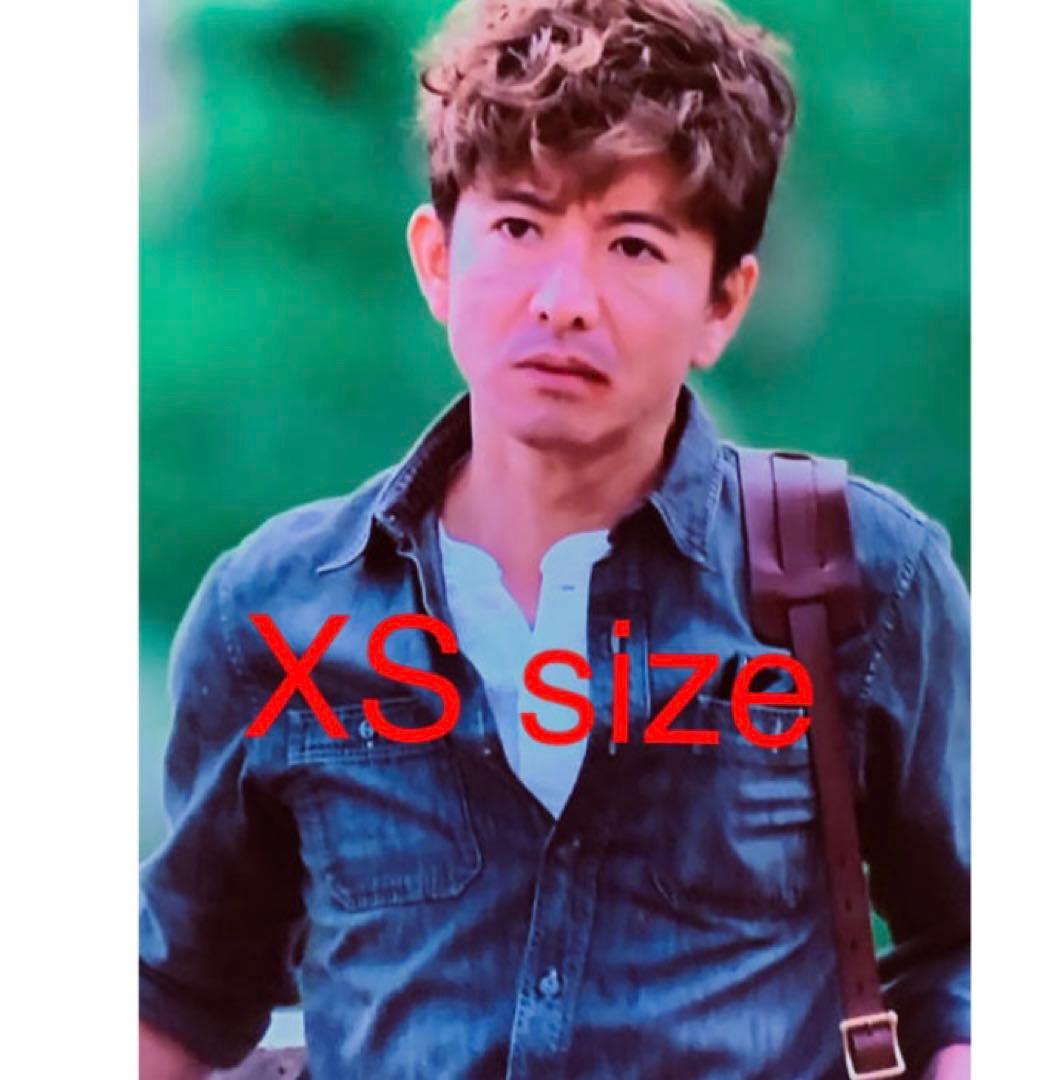 RRL キムタク 東京グランメゾン着用 同型同色 RRL デニム シャツ