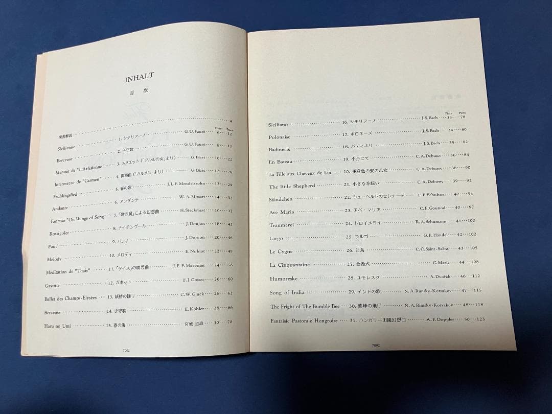 JUPITER フルート本体・ケース・楽譜・メンテナンスアクセサリー　セット