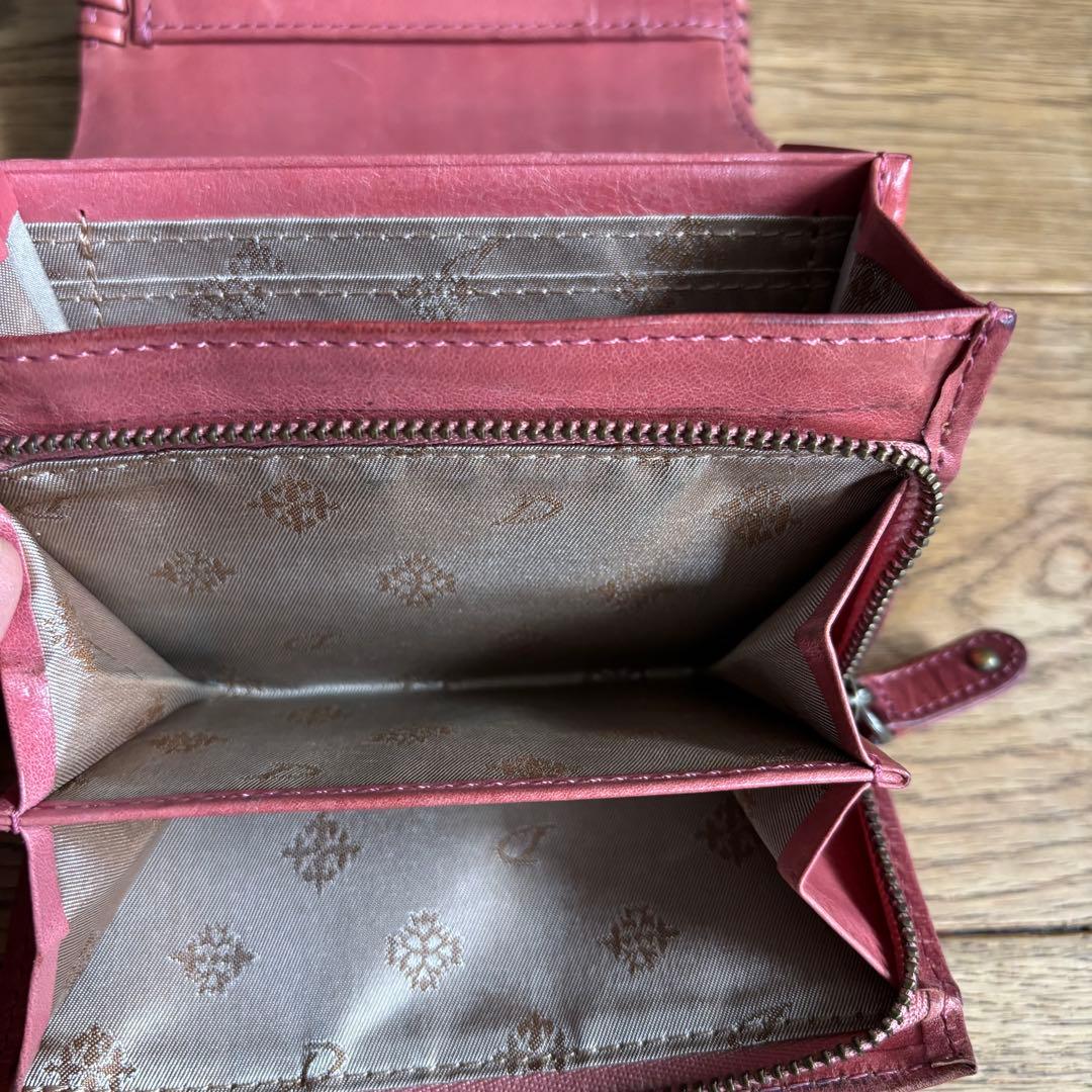 miyu 様専用 ダコタ dakota 財布 二つ折り レザー ゾウ 象 型押し