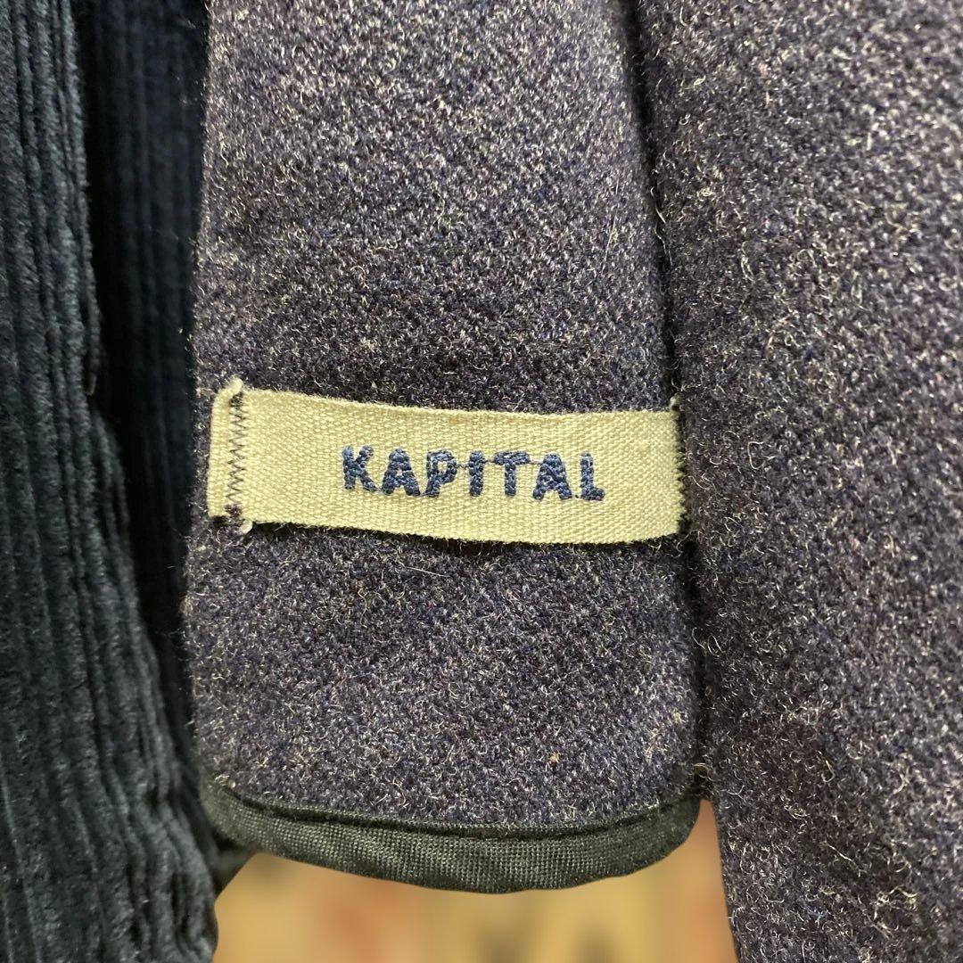 KAPITAL キャピタル コーディロイジャケット ネイビー M