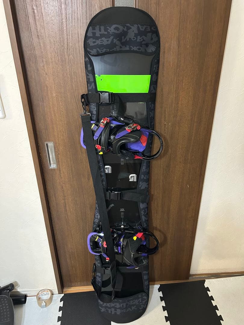 BURTON バートン スノーボードセット 板 ビンディング カーテル