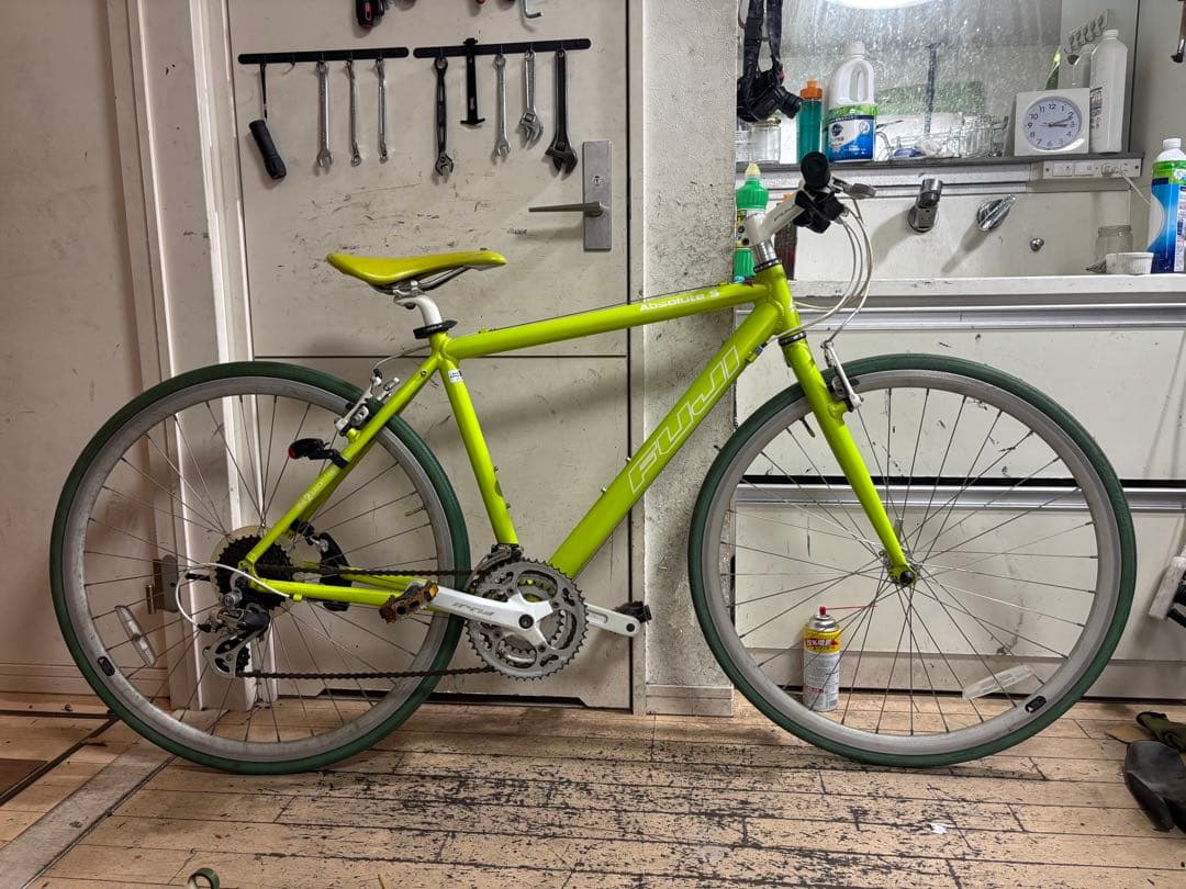 FUJI Absolute S クロスバイク ライムグリーン