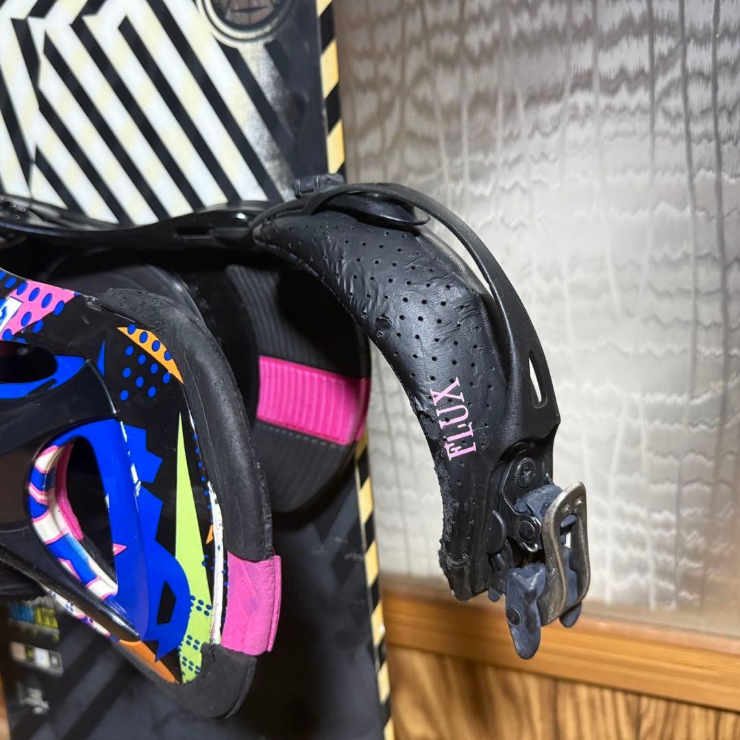 【美品】板 K2 Darkstar 155cm ビンディング FLUX