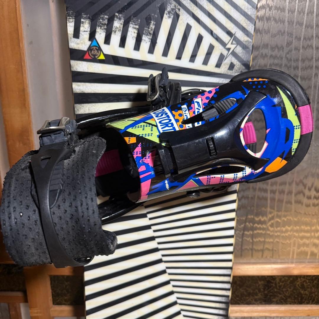 【美品】板 K2 Darkstar 155cm ビンディング FLUX
