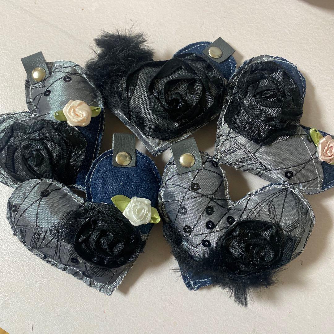 いちごパフェ☆様専用デニムリメイクチャーム❤︎オーダー➁