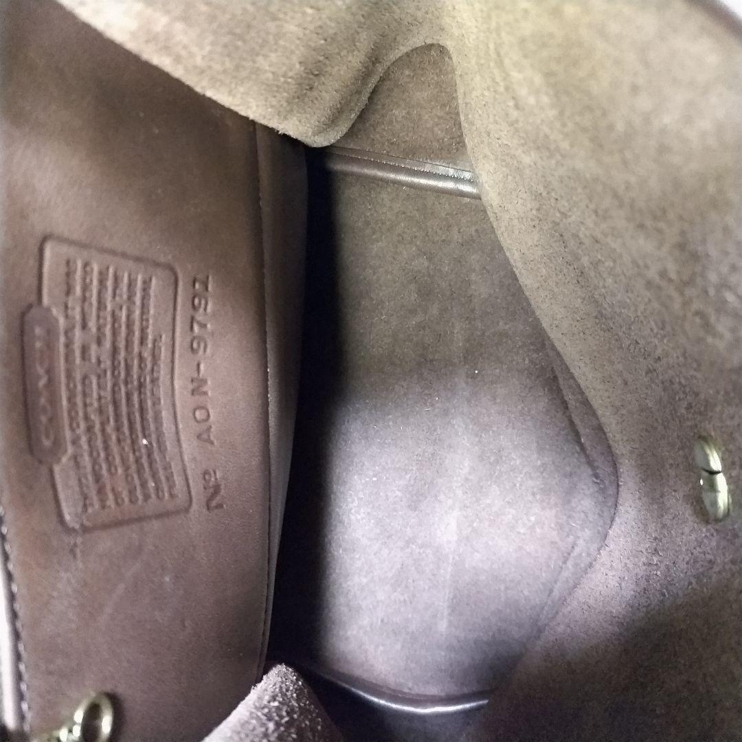 美品　コーチ オールドコーチ ターンロック リュックサック 9791 レザー