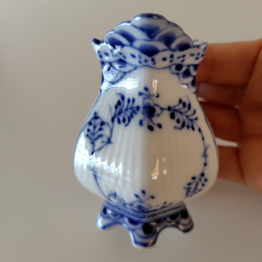 ❴希少 美品❵ ロイヤルコペンハーゲン 皿、シュガーボウル、クリーマー3点セット