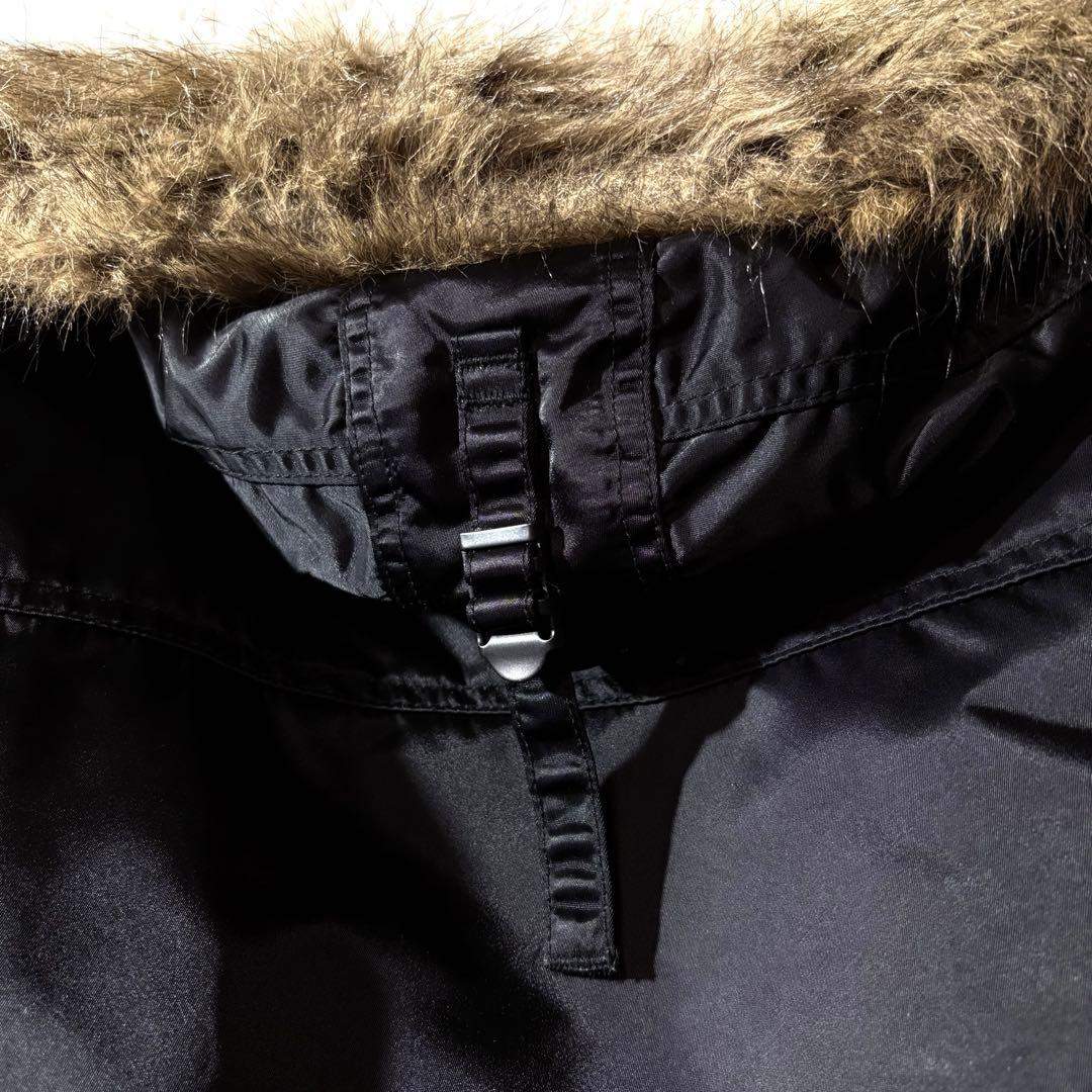 【美品】ヒステリックグラマー　モッズコート　メンズM　ブラック　総柄　ヒスガール