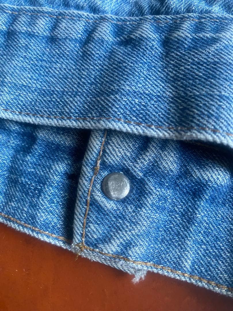 【色状態◎】1970s リーバイス 70505 ケアタグ ビンテージ デニム