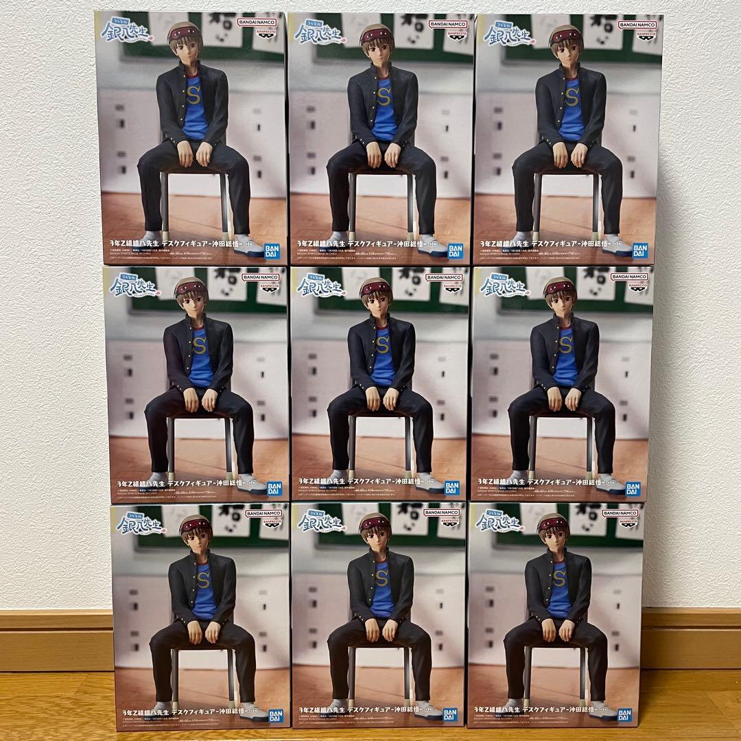 3年Z組 銀八先生 デスクフィギュア 沖田総悟 フィギュアまとめ売り 9