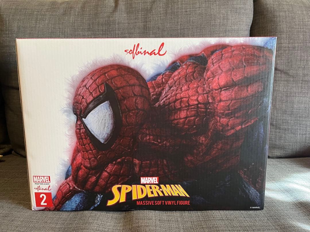 ソフビナル スパイダーマン 千値練 marvel 岩倉圭二原型 フィギュア