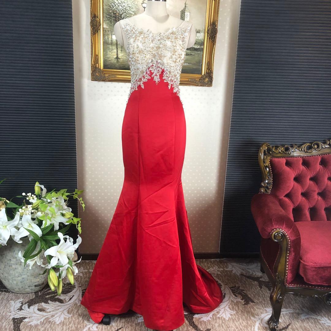 マーメイドロングドレス演奏会ステージ誕生日二次会パティーキャバ嬢