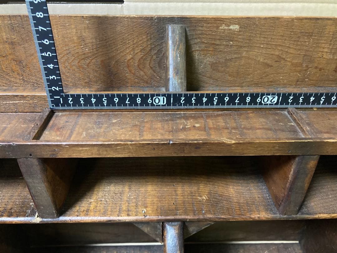 アメリカ　木製　本棚　什器　日曜大工　アンティーク　ビンテージ　ディスプレイ棚