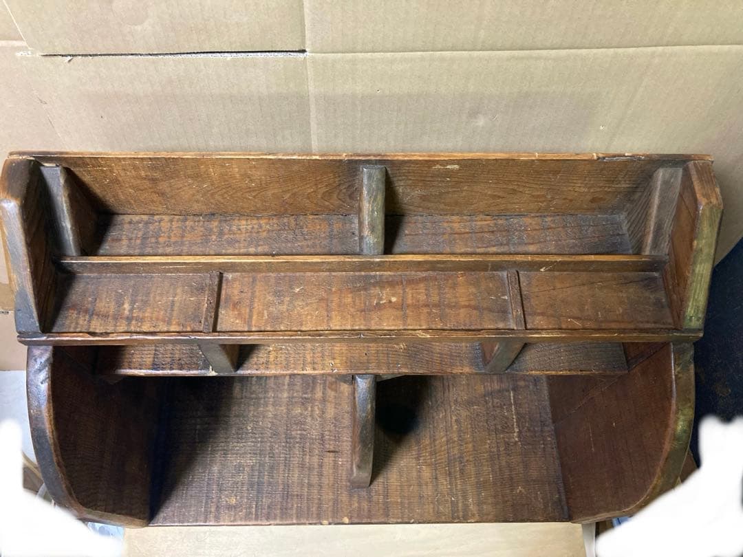 アメリカ　木製　本棚　什器　日曜大工　アンティーク　ビンテージ　ディスプレイ棚