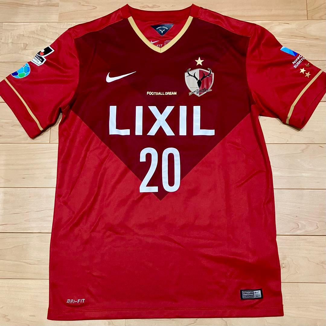 鹿島アントラーズ 2015 ユニ No.20 柴崎岳 Mサイズ - メルカリ