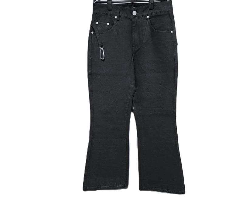 パンツ goar.archive STRAPPED OIL FLARE PANTS