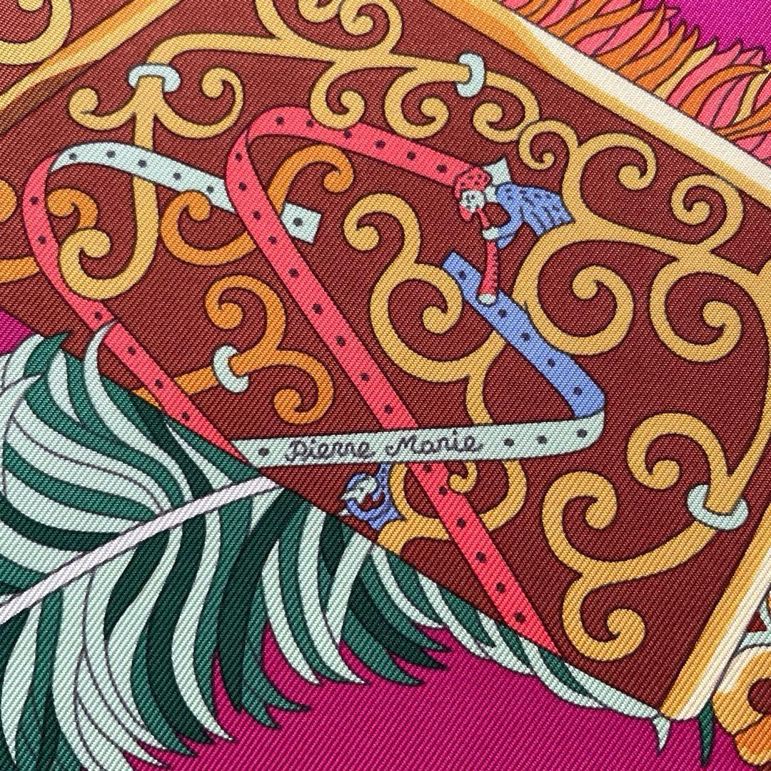 HERMES カレ 90 軍神マルス　大判　シルク