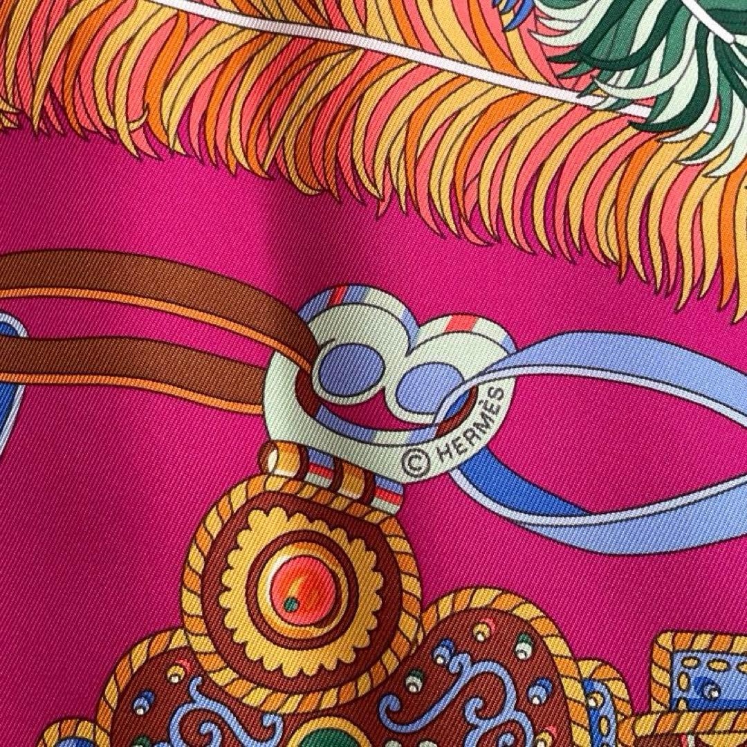HERMES カレ 90 軍神マルス　大判　シルク