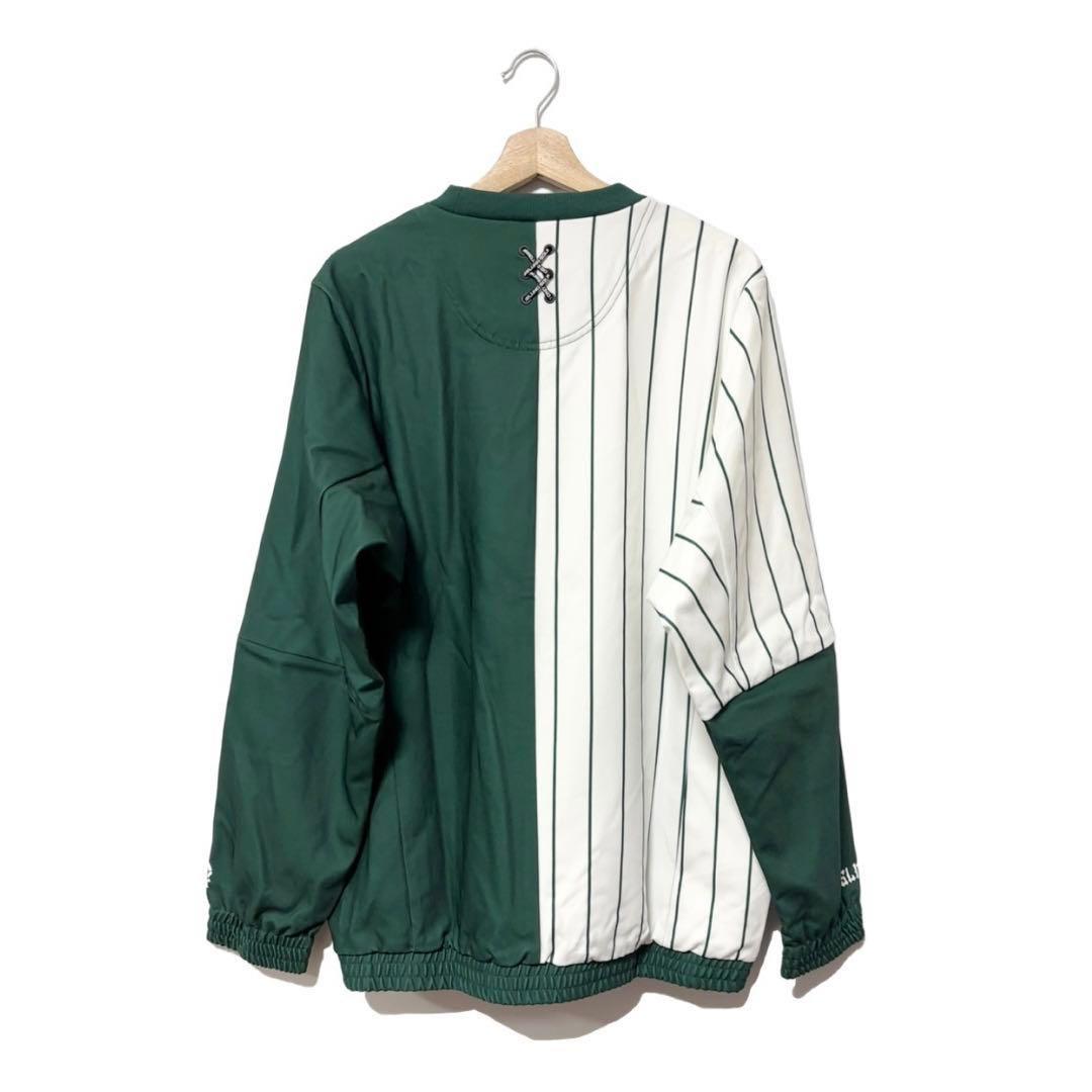 ラッセルノ ゴルフ バイカラー クルーネック プルオーバーブ