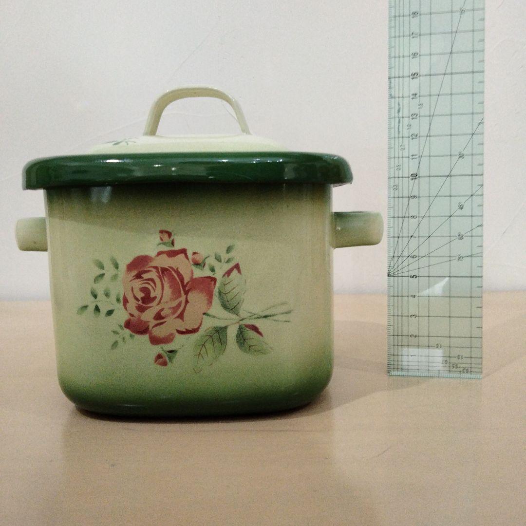 イマン イヴ　ホーロー丸缶，四角缶２点セット