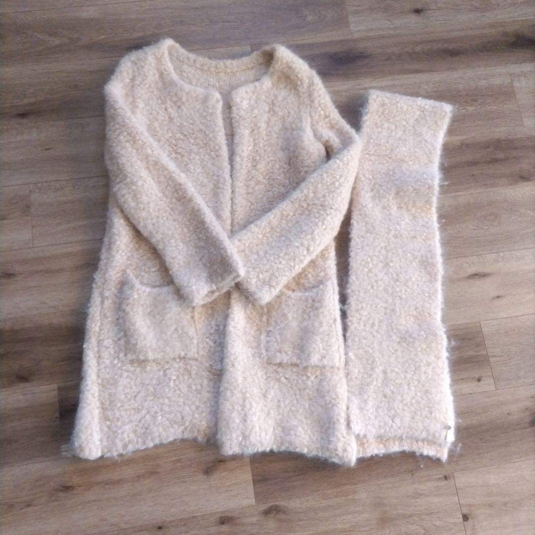 FOXEY フォクシー カシミヤモヘヤ ニット　コート カーディガン