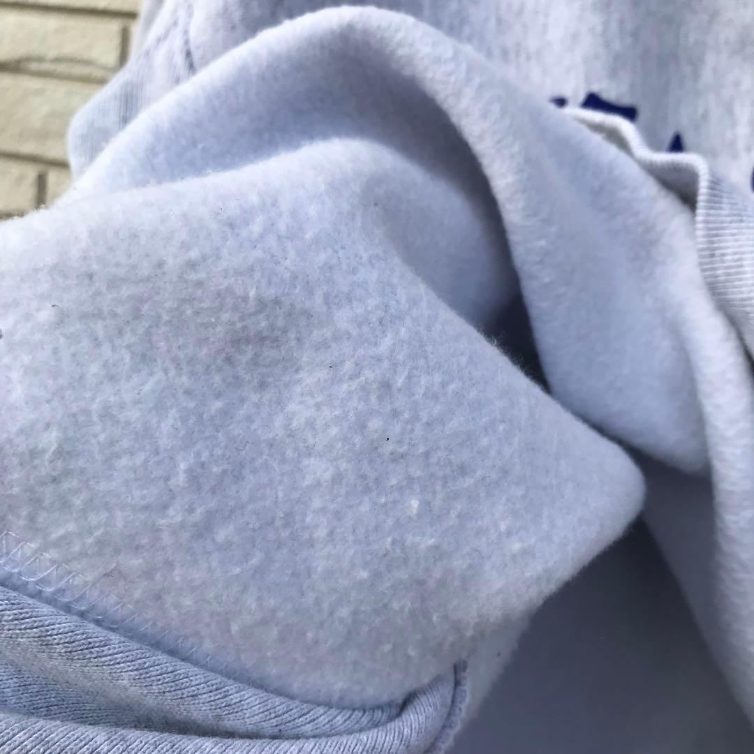 PHATRNK×SRVNTZ　パーカー　XL　アッシュグレー　ブルー