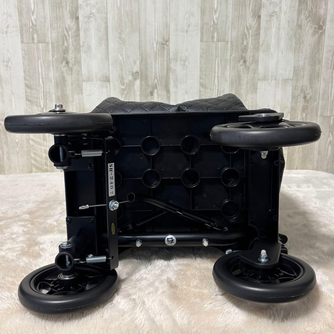 島製作所 メロディプリモ ショッピングカート 4輪 ブレーキ付 キルティング