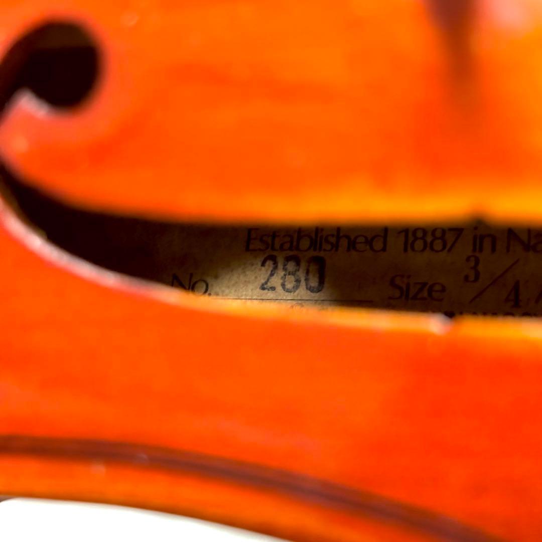 ✨美品✨SUZUKI スズキ バイオリン No.280 3/4 1983年製