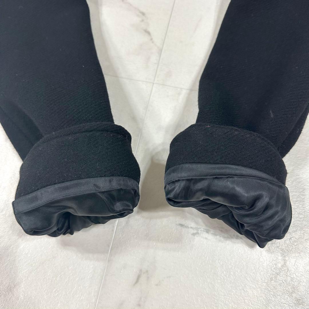 【美品】MaxMara ロングコート ウールチェスターコート アンゴラ混 M相当