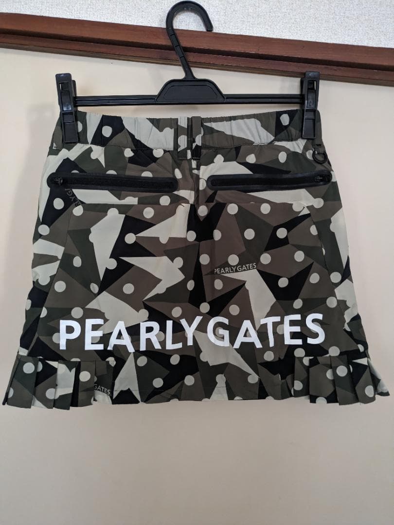 新春セール！PEARLY GATES 迷彩柄ニット・スカートセットサイズ0
