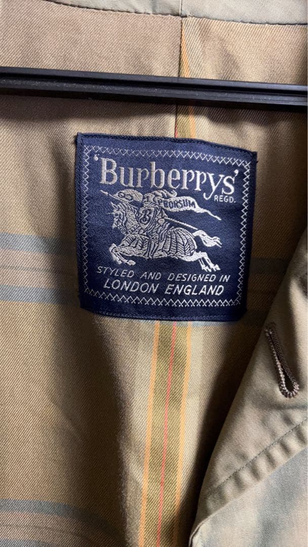 Burberry's ステンカラーコート 玉虫色