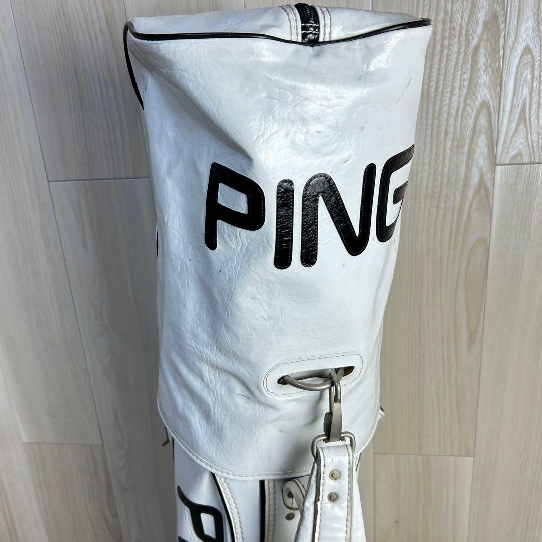 【激レア一点物】ピン PING ビィンテージ キャディバッグ 希少！