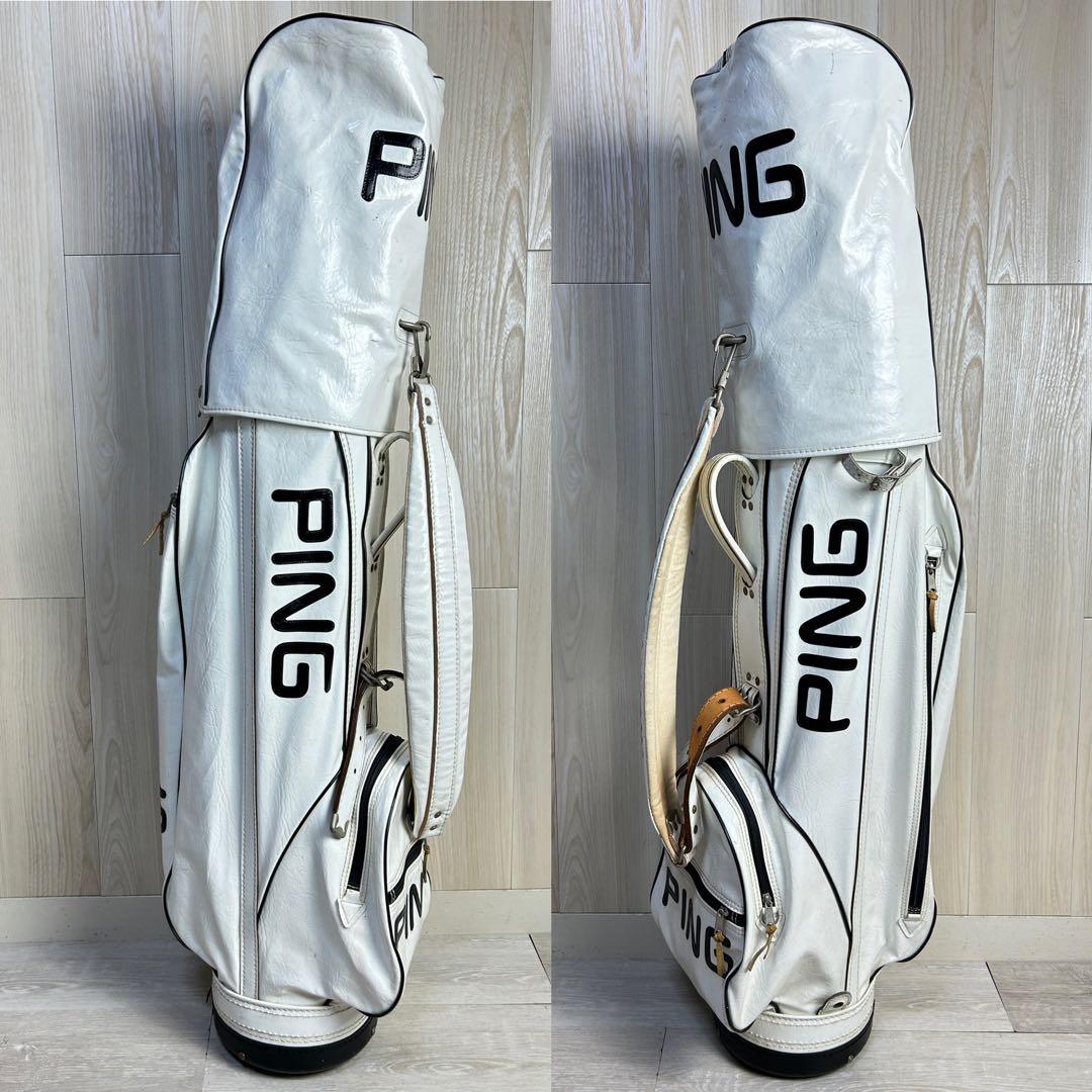 【激レア一点物】ピン PING ビィンテージ キャディバッグ 希少！