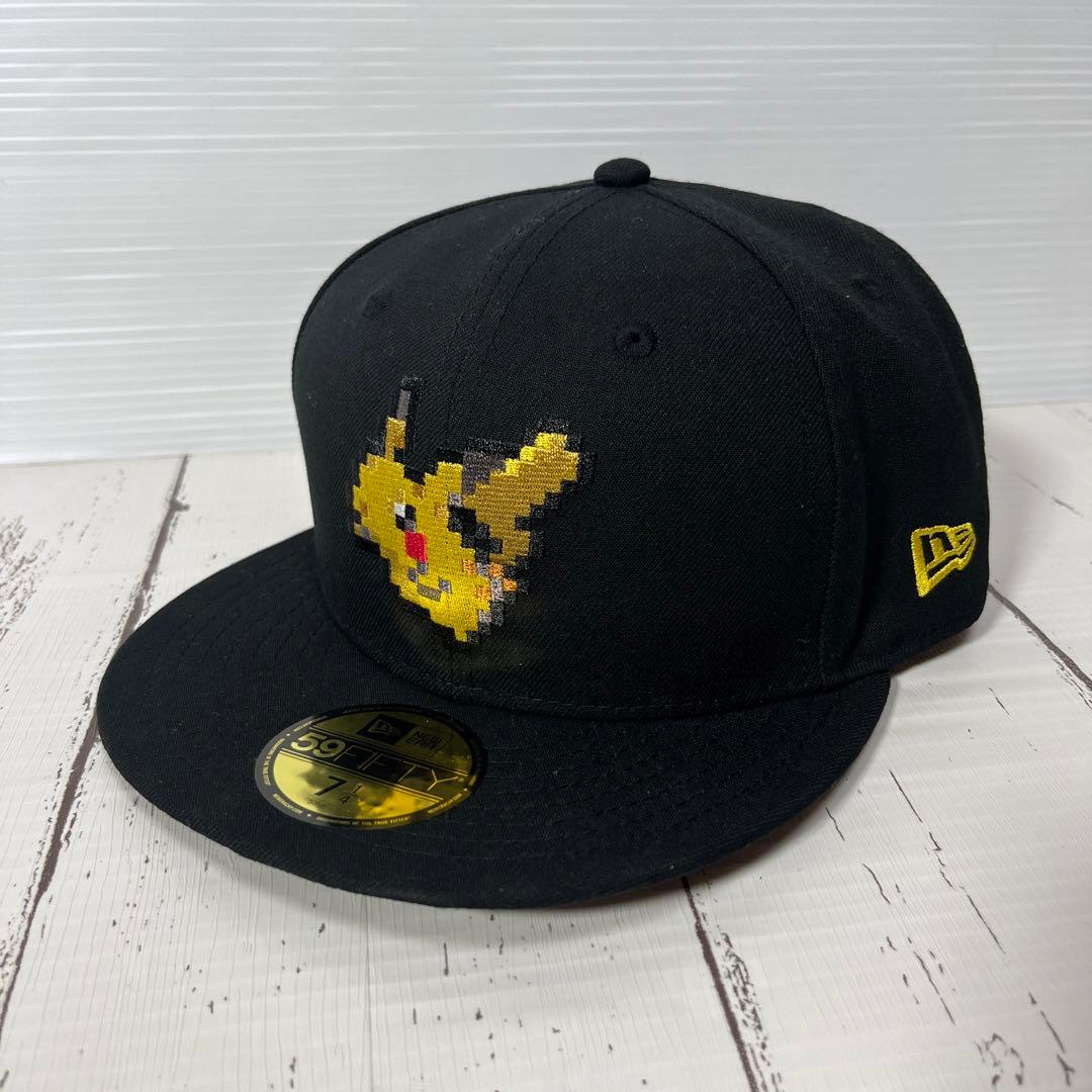 美品】new era ニューエラ ピカチュウ ドット 7 1/4 57.7㎝ - メルカリ