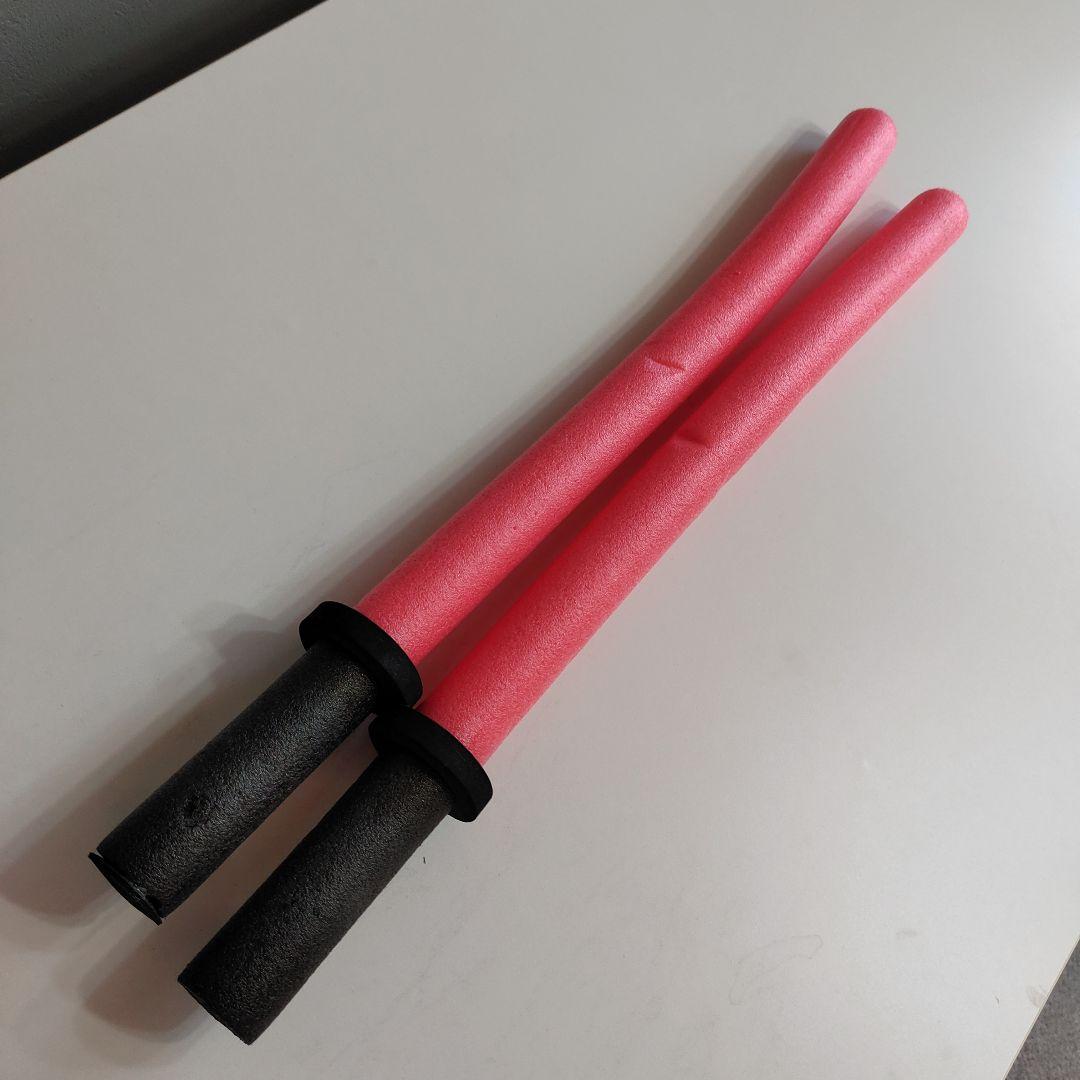 練習用剣道具 赤（直接受渡：石川県）