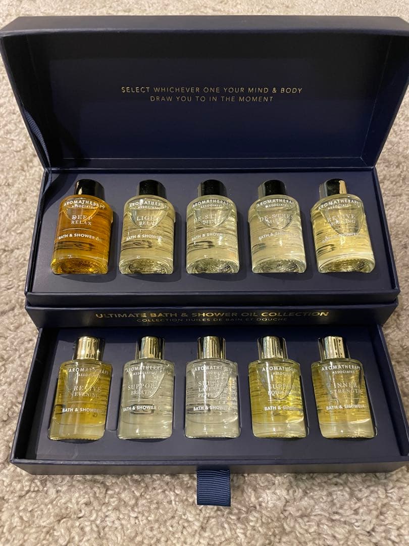 ZEN様用　　Aromatherapy Associates バスオイルセット