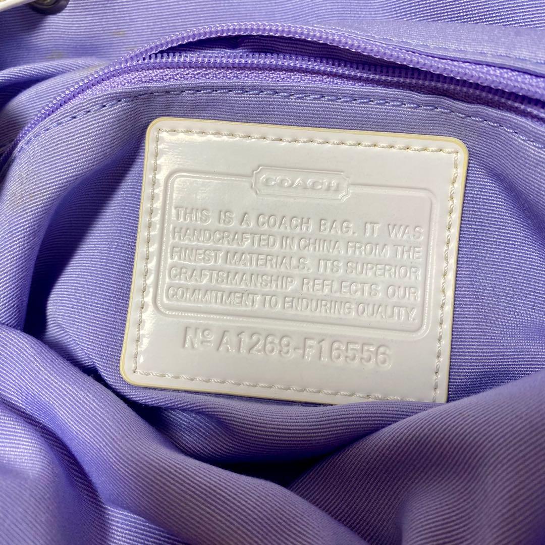 COACHコーチ リュック　シグネチャー　キャンバス　ベージュ　16556