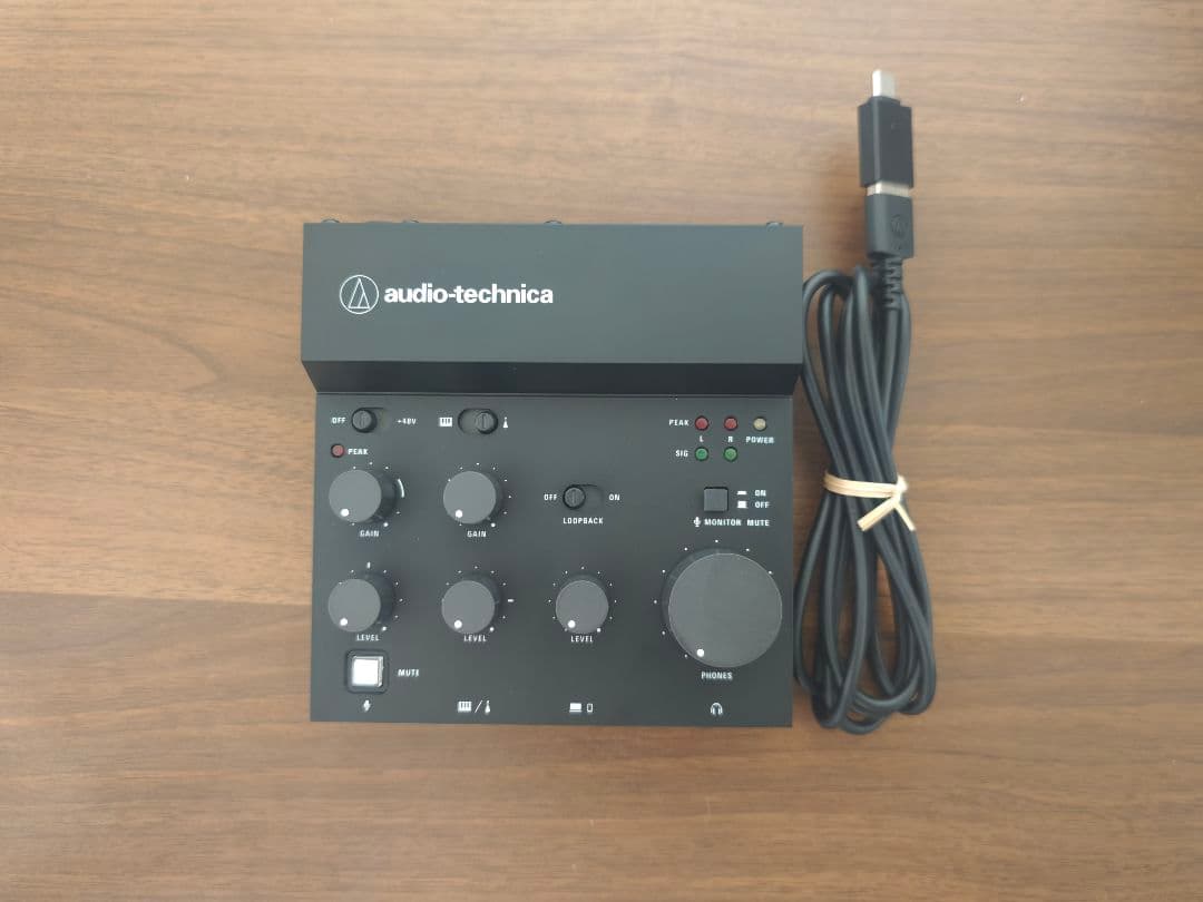 audio-technica AT-UMX3 USBオーディオミキサー