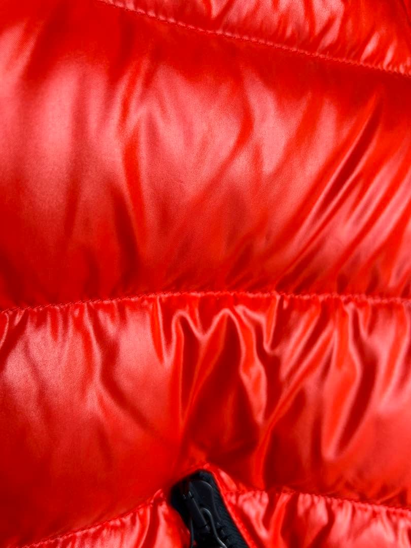 DUVETICA オレンジダウンジャケット フード付き