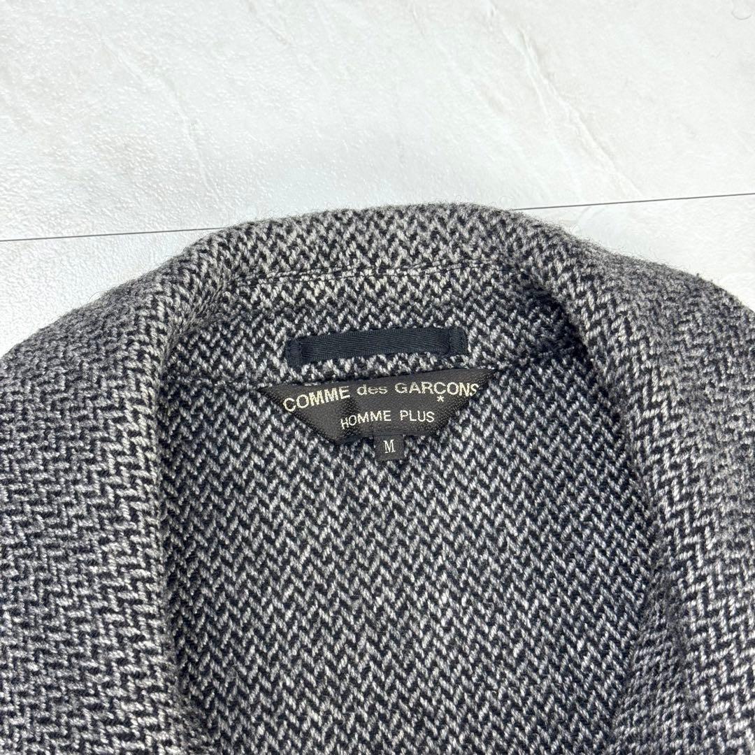 03AW 美品 コムデギャルソン オムプリュス カーブ期 ステンカラーコート M